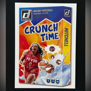 2025 Panini Donruss WNBA - Crunch Time Kelsey Mitchell #6 Press Proof